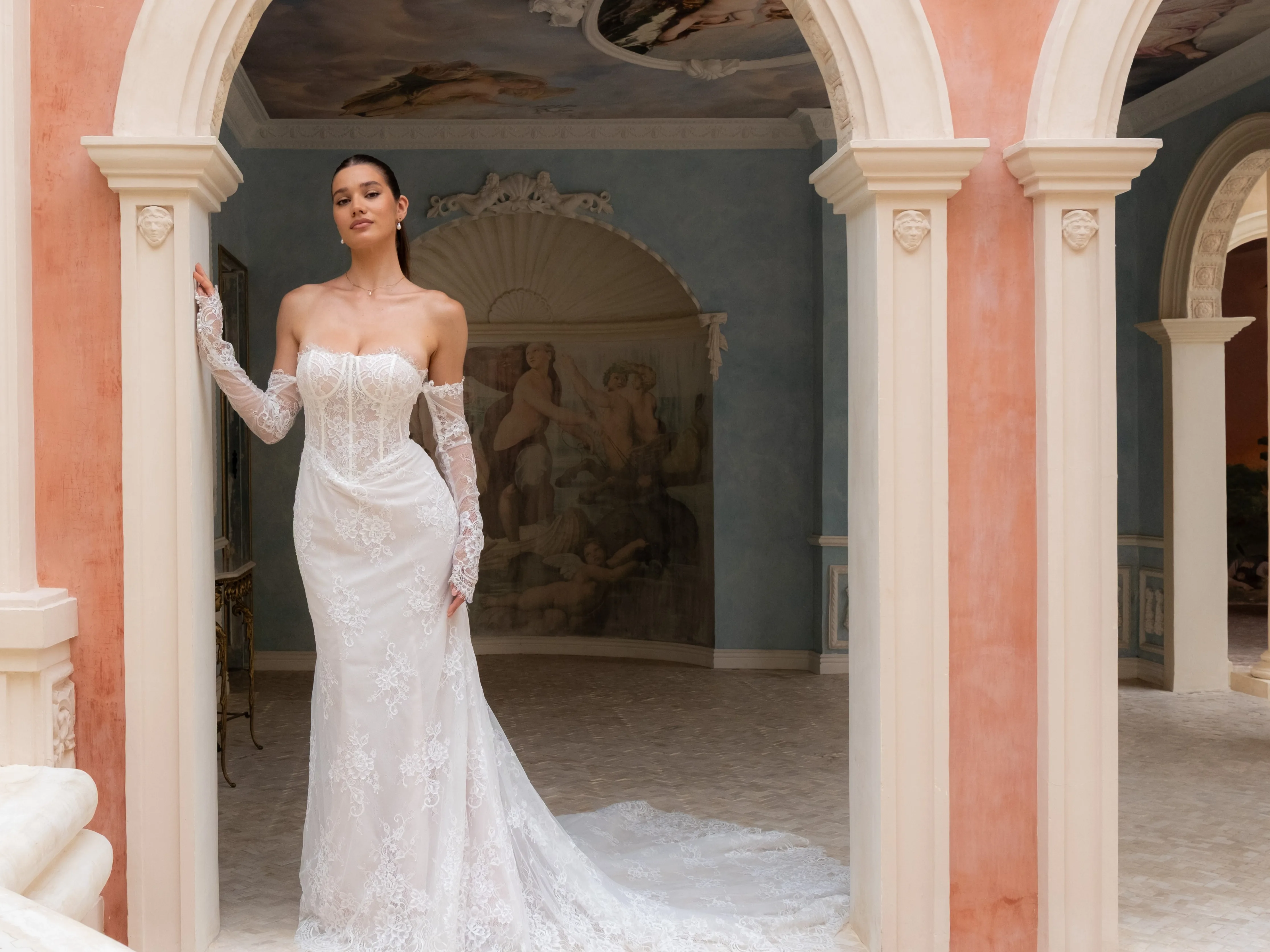 Miss Scarlett PALAIS collection — modern luxury bridal gown